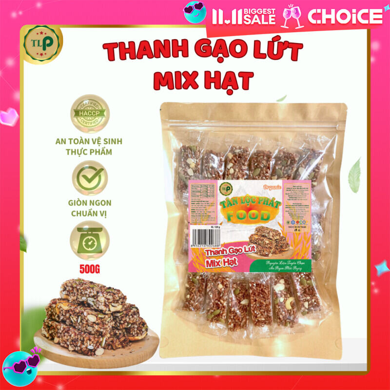 THANH CƠM GẠO LỨT MIX HẠT TÂN LỘC PHÁT