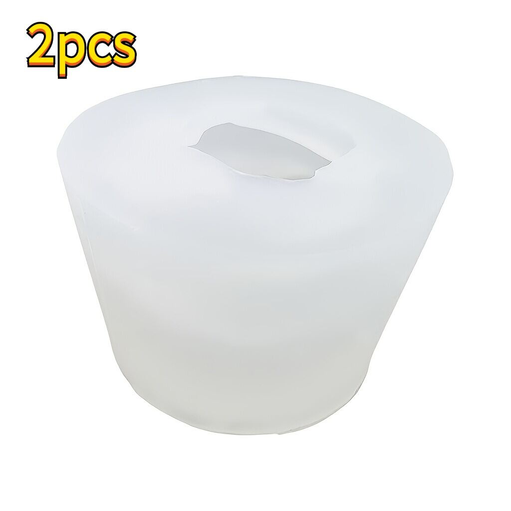 3D White Rose Silicone Molds (2pcs): Ideal for Jewelry Handmade Candles Soap Plaster Casting