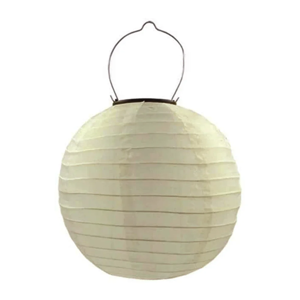 20cm IP55 LED Solar Lantern Lamp Decor Hanging Light for Outdoor Yard Festival
