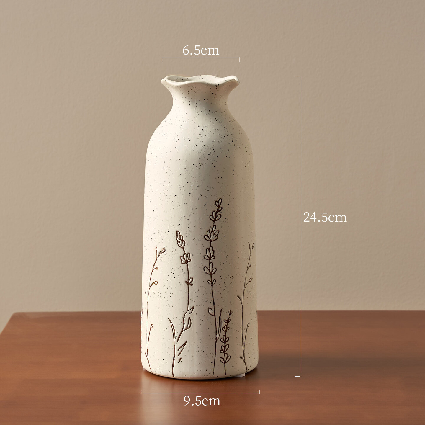 Vintage Chinese Style Floral Decorative Vase