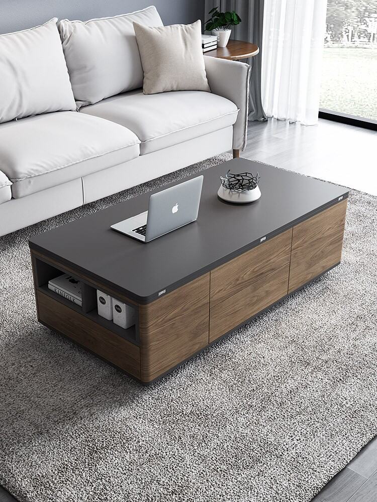 Lifting Coffee Table Changing Dining Table Dual-Use Integrated ...