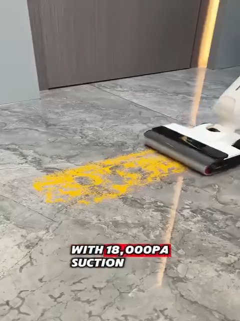 Mova K30/K30 Mix Wet and Dry Vacuum Cleaner Floor Washer | 60°C Hot Air Drying | 180° Lie-Flat Reach | 18,000Pa Suction