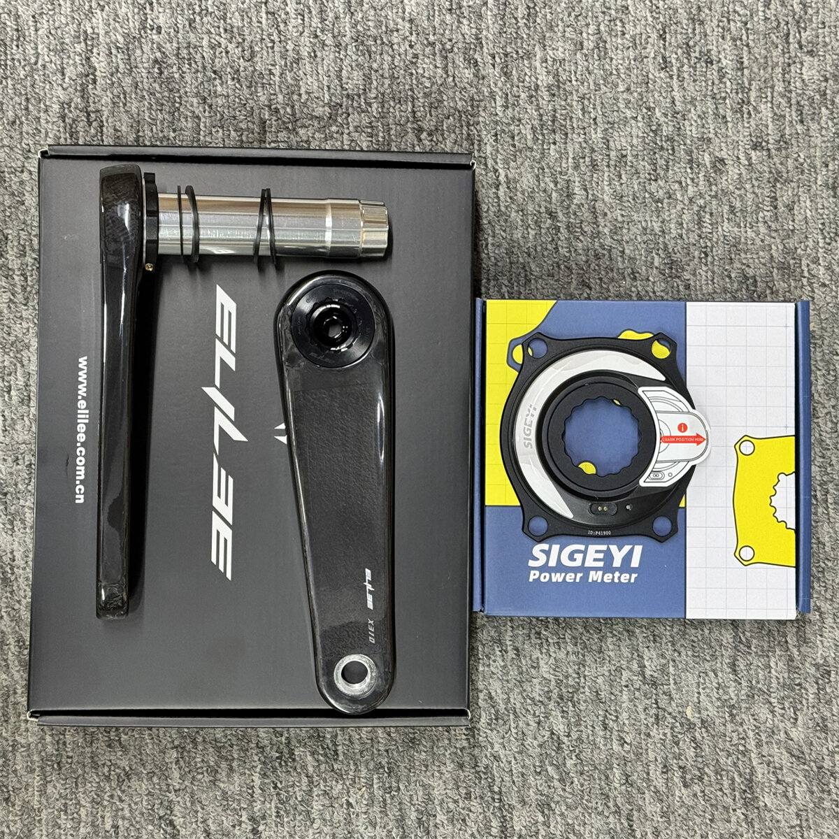 ELILEE XXE X310 Carbon Fiber Crank Sigeyi AXO SL Power Meter