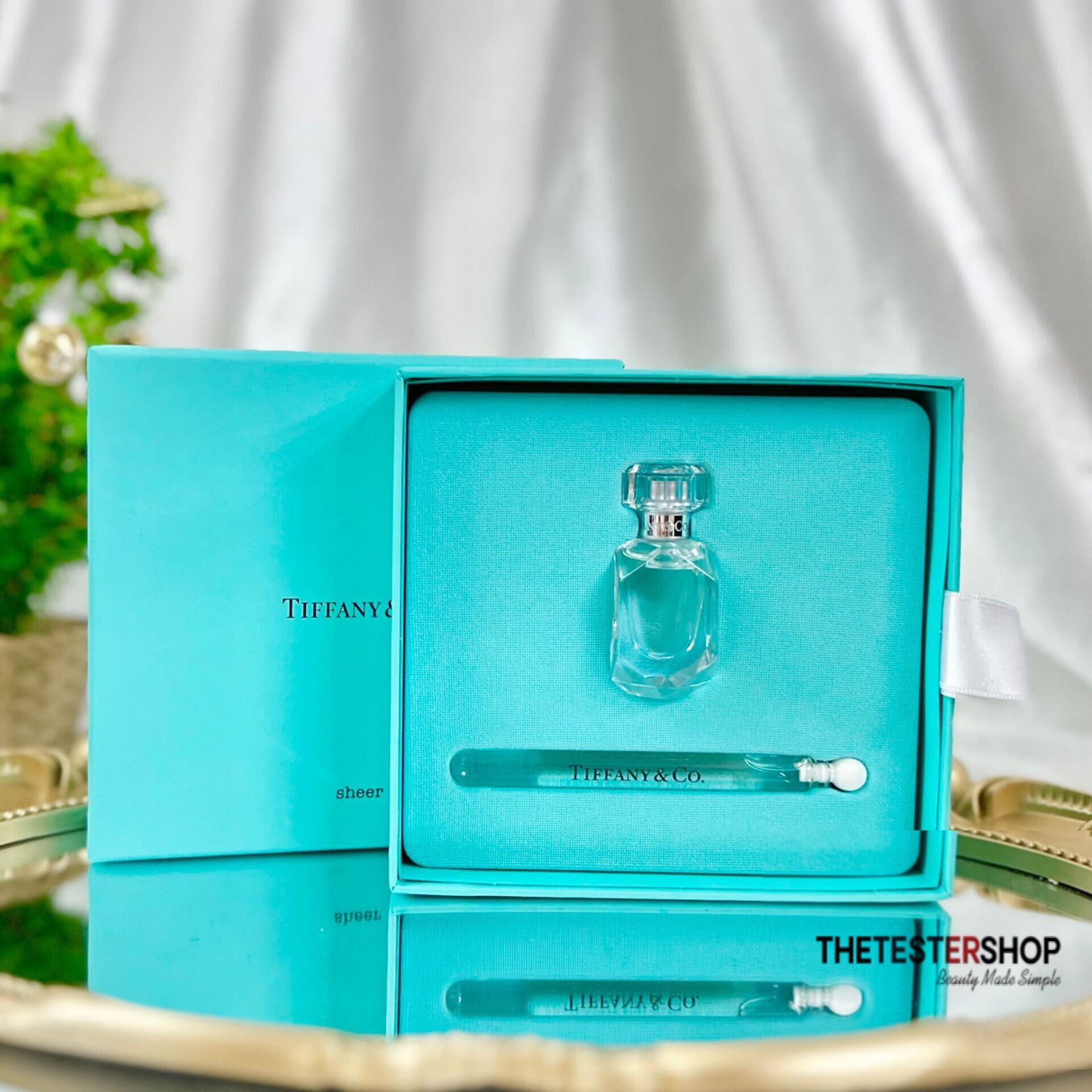 🌸[TIFFANY&CO] Mini Pocket Perfume Tester Vial SprayRose Gold Love For Her Sheer EDP EDT Vial