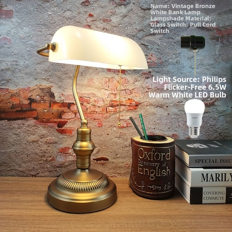 Retro Vintage Bedside Table Lamp