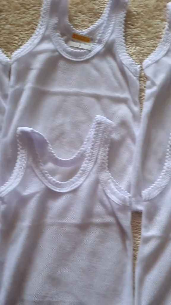 Kaos Singlet Dalaman Anak Warna Putih 1-11 Tahun Cewek Cowok / Singlet Anak