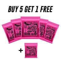 Ernieball Super Slinky Guitar Strings 9-42 (BUNDLE)