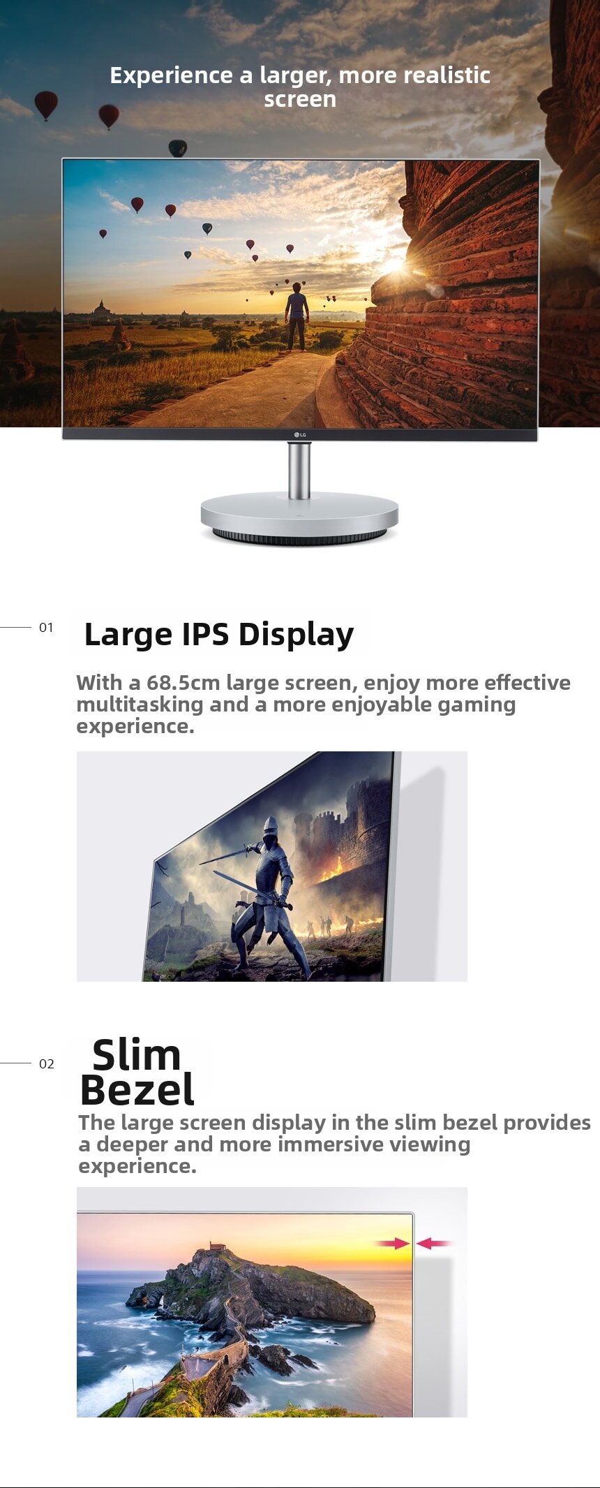 LG Electronics All-In-One PC 27V70N-GR50K Genuine Product · v21
