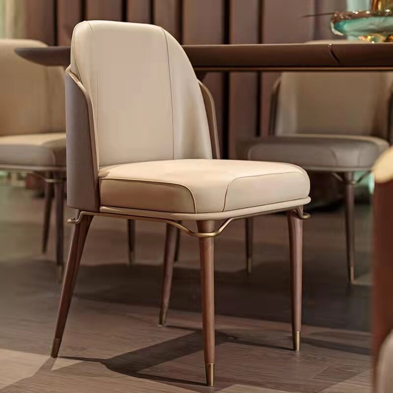 leather upholstery dining chair