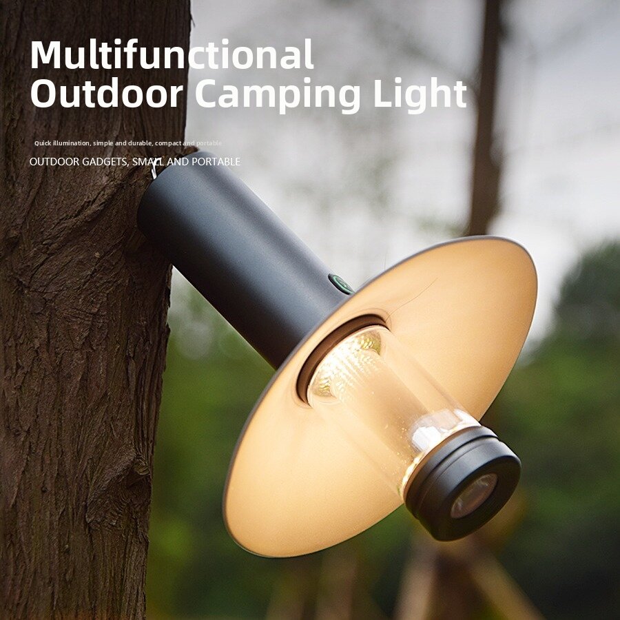 Portable Camping Fishing 3-in-1 LED Flashlight