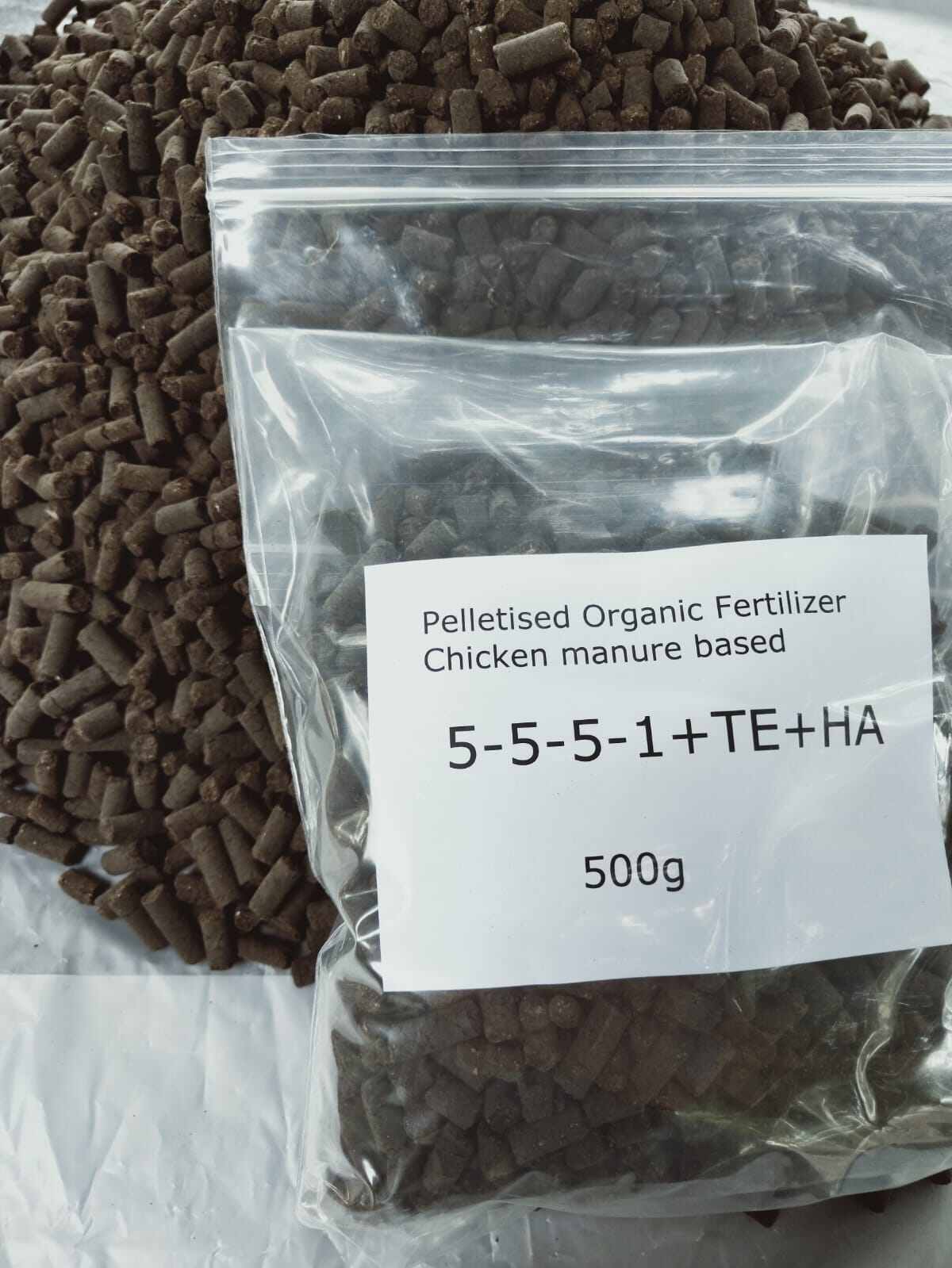 Organic Poultry Compost Fertilizer With Soft Rock Phosphate – 8 Lbs Pelletized – Slow Release NPK