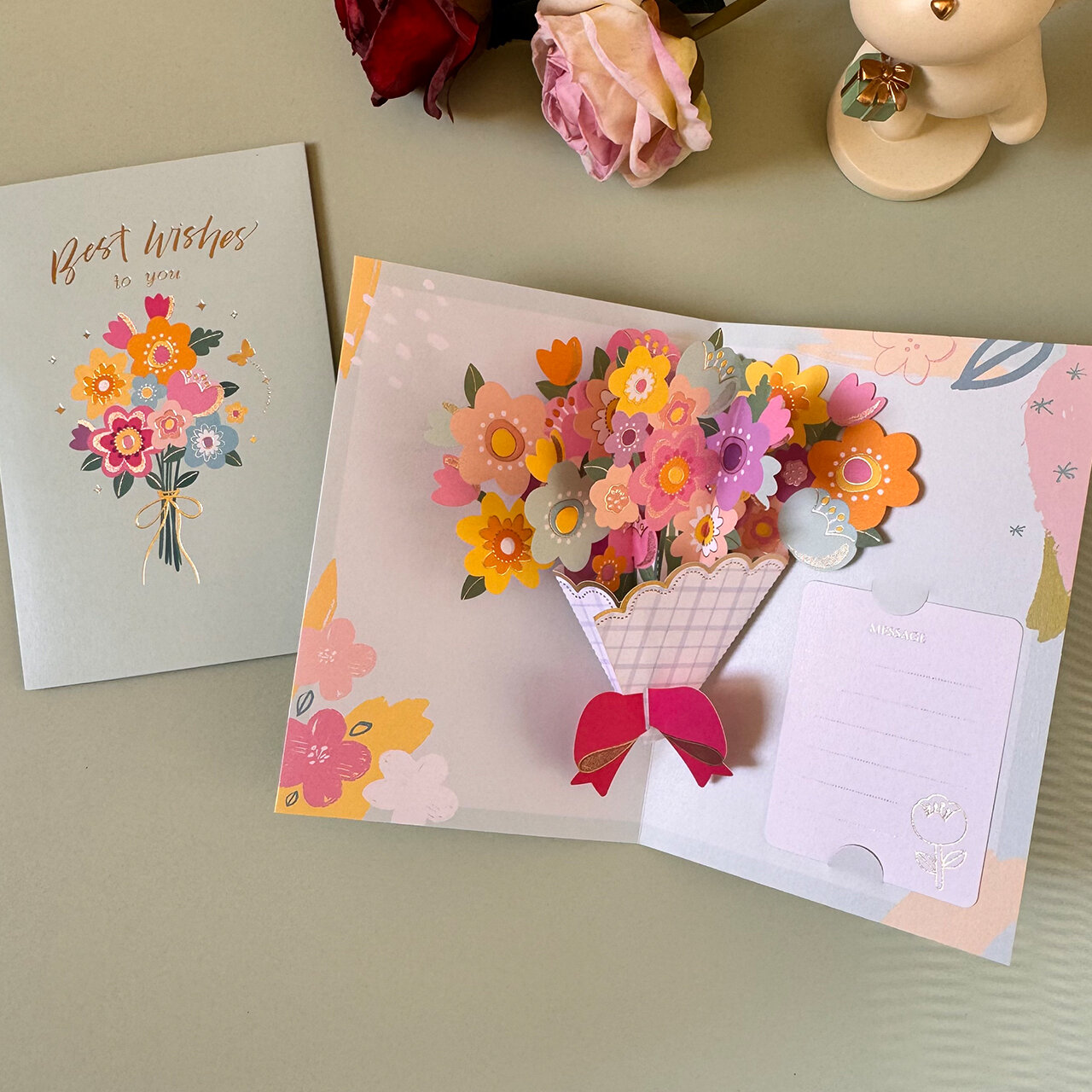 3D Creative Gratitude Card Teacher Gift