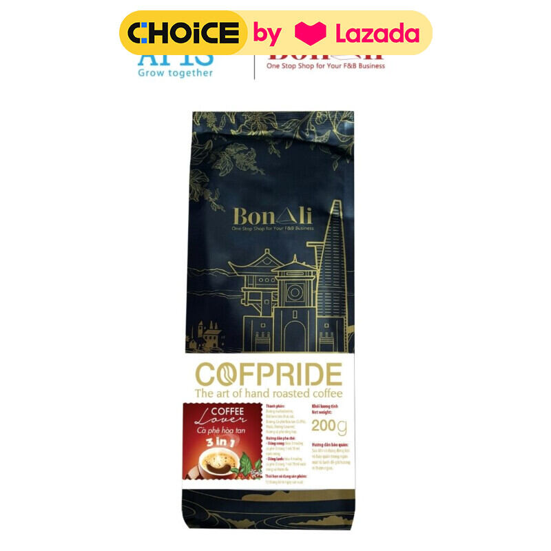 1 TÚI 200G CÀ PHÊ COFPRIDE LOVER 3 IN 1 - THƠM NGON