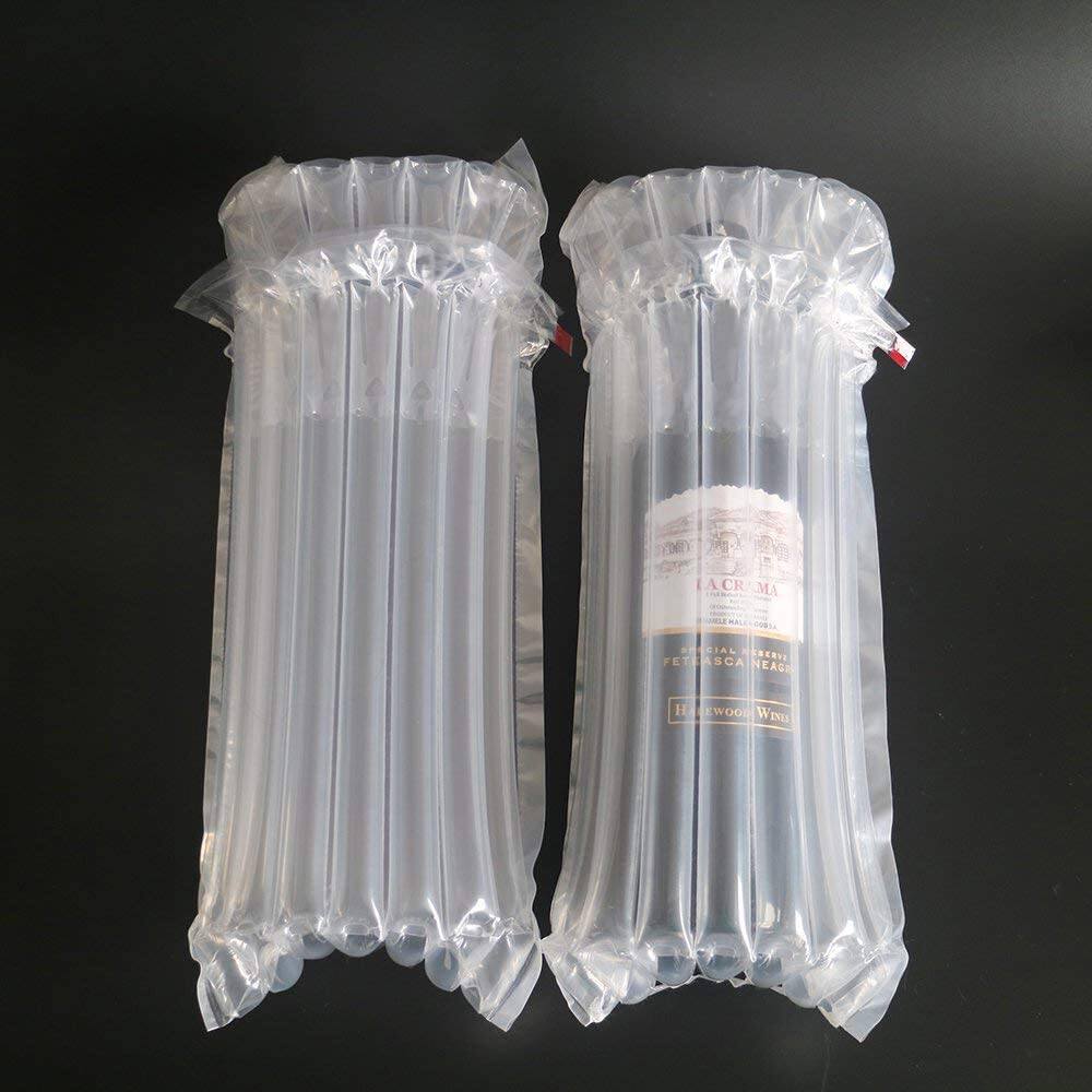 Thicke Package Wine Bottle Protector Bubble Bag Air Column Buffer Thick Bubble Bag Roll Film Protection Inflatable Packaging Bag