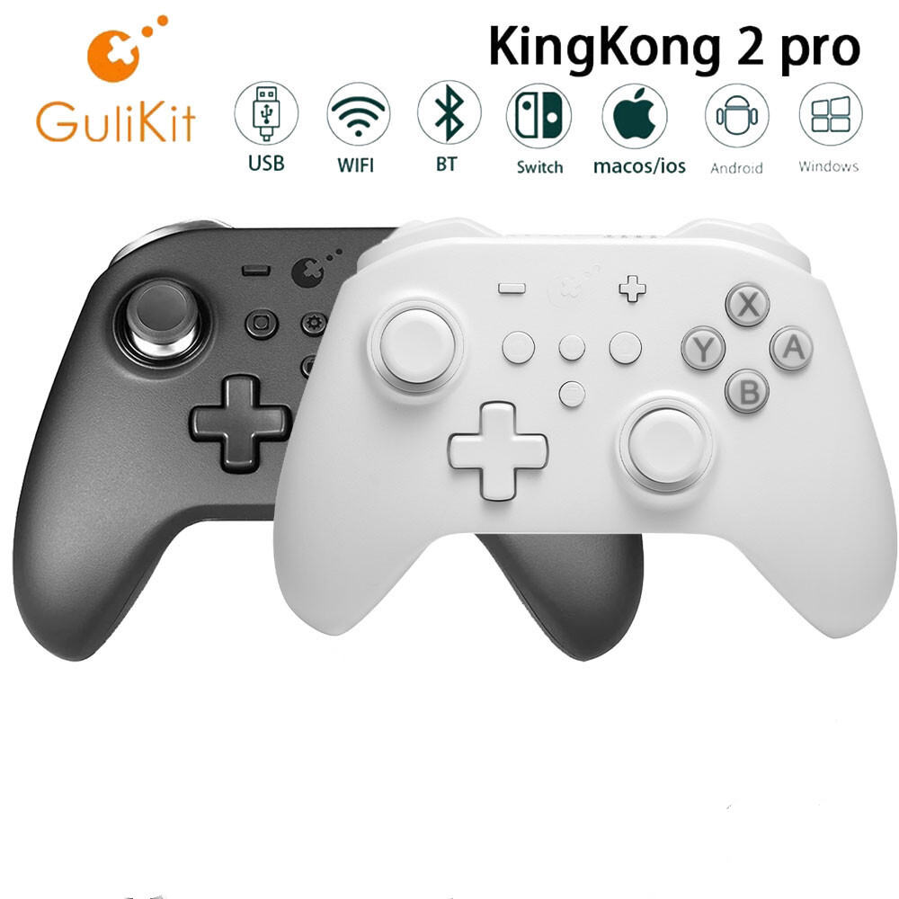 Original GuliKit KingKong 2 Pro Controller Bluetooth Gamepad Joystick for Nintendo Switch Windows Android Game Controller