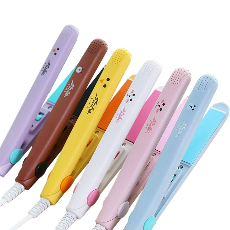 ที่หนีบผม เครื่องหนีบผม หนีบมินิ ขนาดพกพา ทำผมทรงหนีบตรง MINI-2 in 1ที่หนีบผม เครื่องม้วนผม ราคา 41 บาท*ส่งฟรี