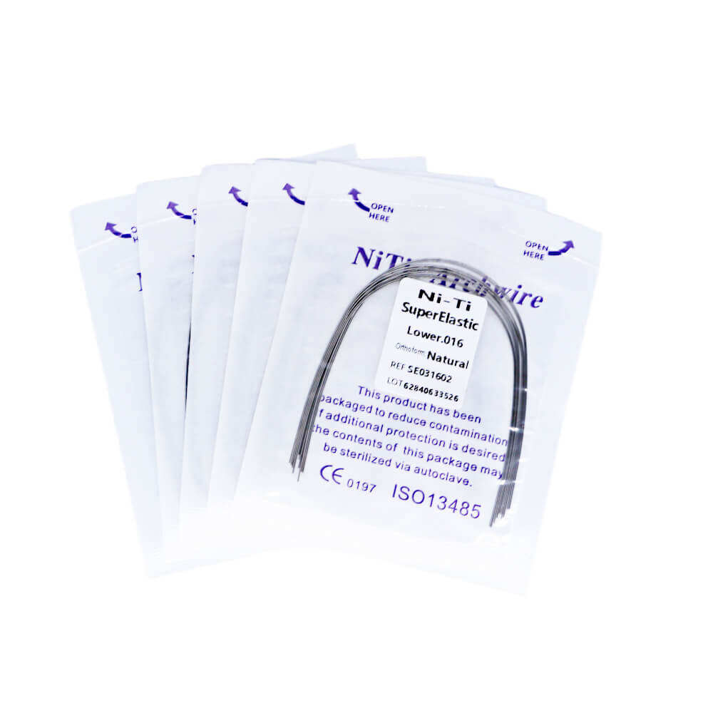 Orthodontic Super Elastics Dental Wire Natural Form Niti Round Arch ...