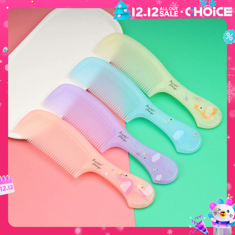 kids cartoon comb set baby hair comb girl hairdressing tools Color Random