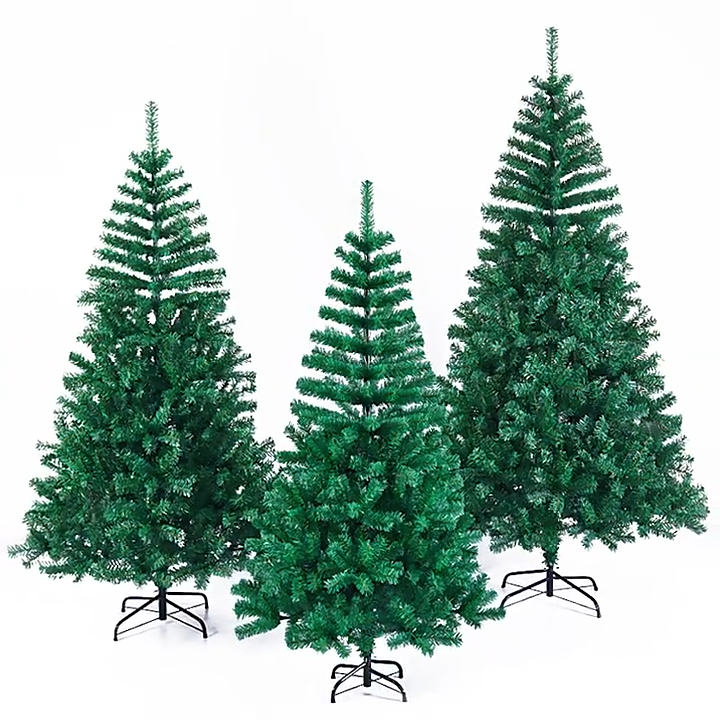 Christmas Tree 5/6/7/8 FT Artificial Canadian Fir with Metal Stand