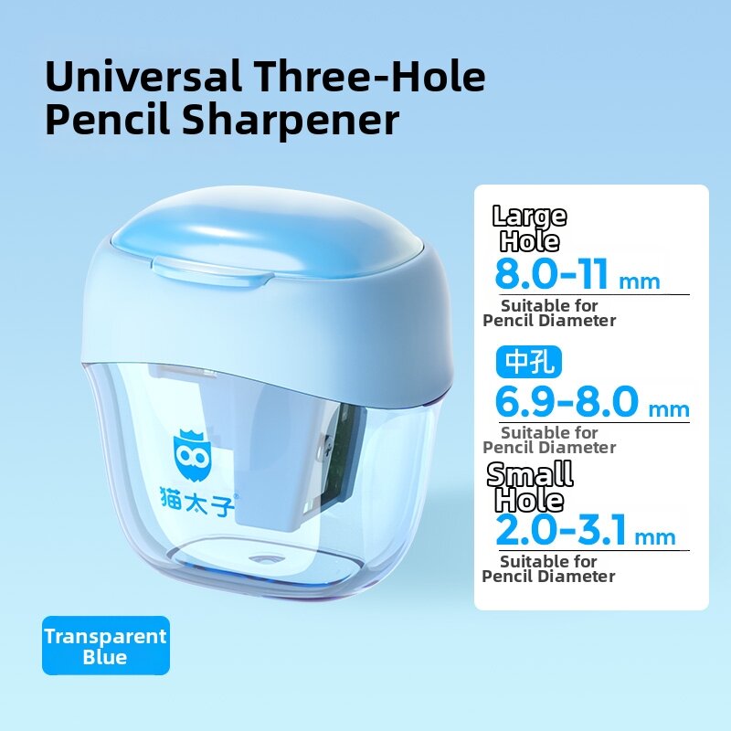 MPRINCE | Large Caliber Smooth Childrens Manual Pencil Sharpener