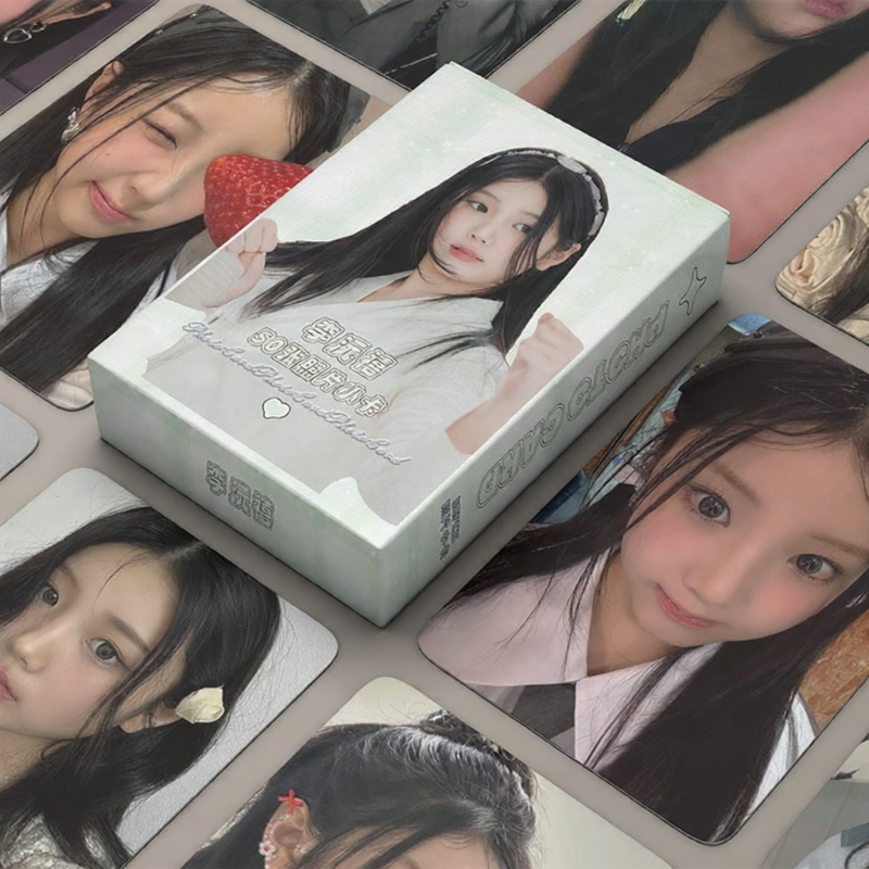 ILLIT Laser Mini Card Album Self-Print LOMO Postcard Fan Art Collectible Trading Card for Men And Women in Stock