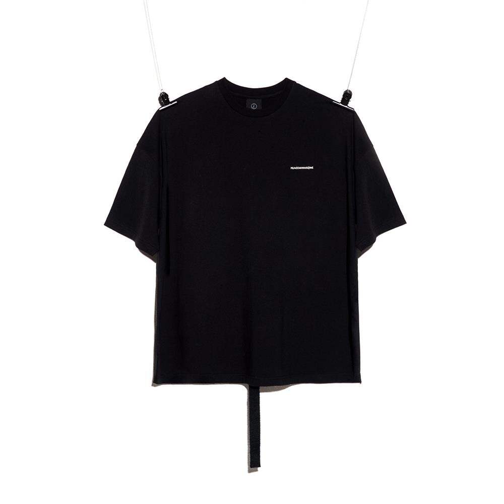 [In Stock] Peaceminusone GD G-Dragon Lightning Joint Name Short Sleeve Fujiwaro Daisy T-shirt Short Sleeve