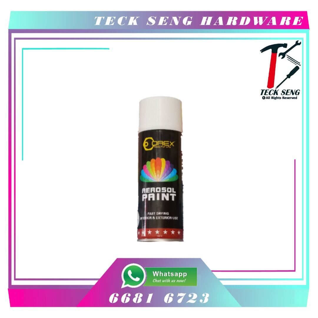 white pvc spray paint