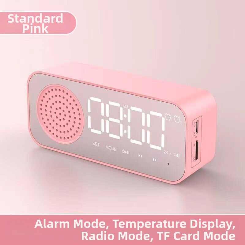 Smart Alarm Clock Powerful Wake-Up Tool for High School Students Multi-Function Electronic Desk Clock New 2024 Model