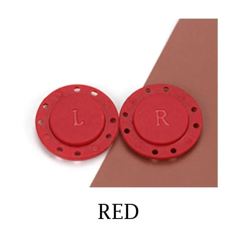 1/5Pairs Invisible Magnetic Snap Buttons Clothes Round Magnetic Concealed Buttons Coat Cardigan Button Snap Button Accessories