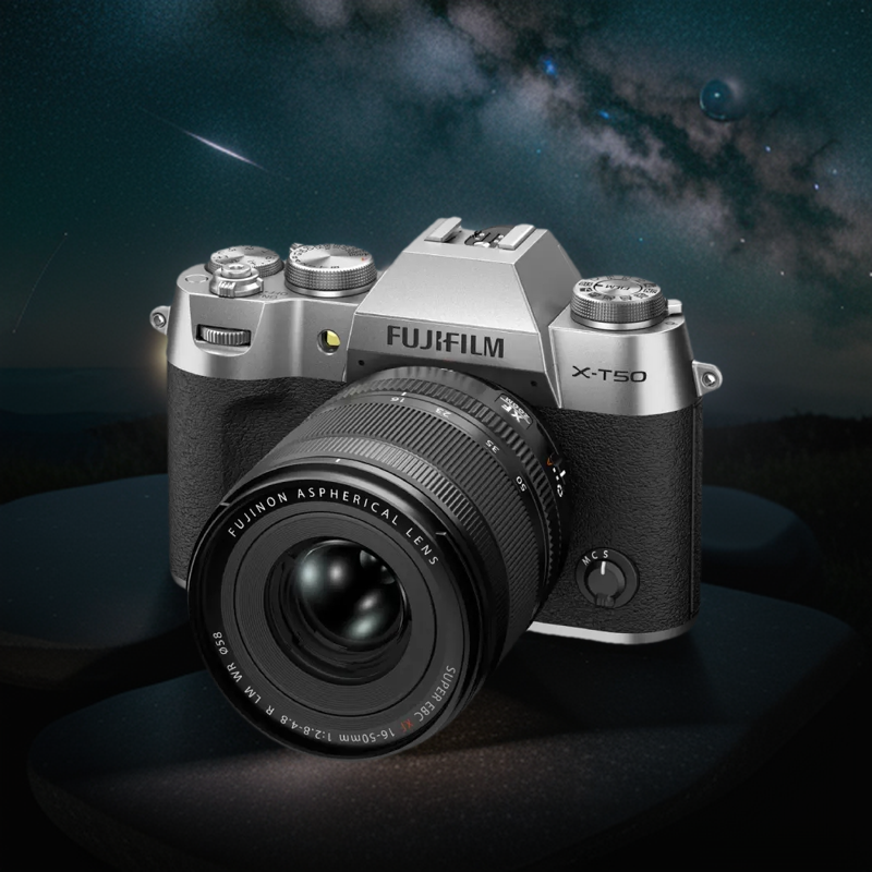 Fujifilm X-T50 Kit 15-45mm Mirrorless Camera สี Silver ประกันศูนย์ (เช็กสินค้าก่อนสั่งซื้อ) ราคา 57,990 บาท*ส่งฟรี