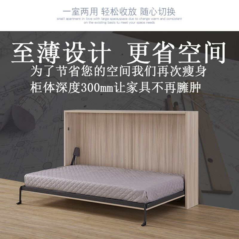 foldable hidden bed