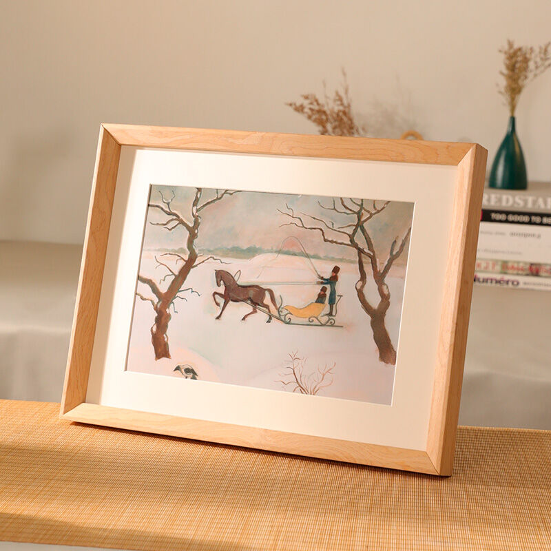 SHANCHEN | Walnut Wall Hanging Wooden Frame
