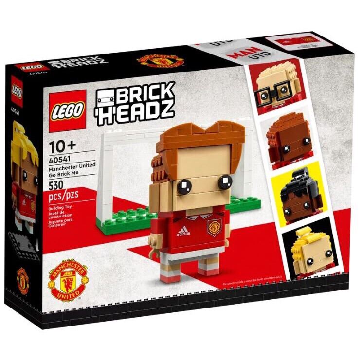 LEGO 40541 BrickHeadz Manchester United Go Brick Me Lazada Singapore