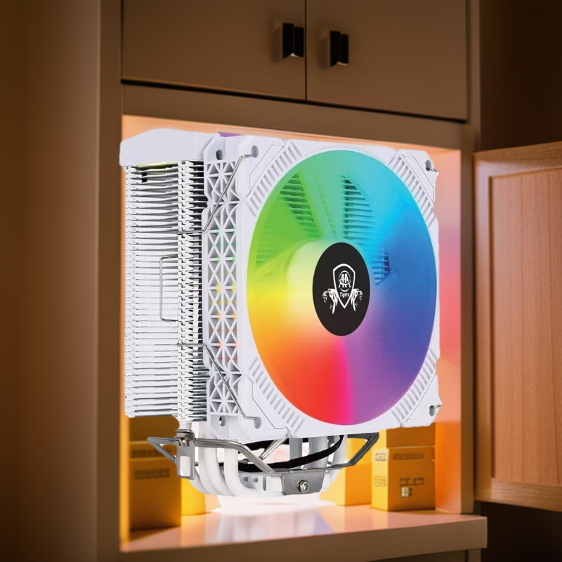 AATigers AA-650 (WHITE) CPU Heat Sink. 