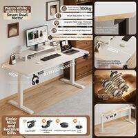 SAMEDREAM | Electric Height Adjustable Desk Wood