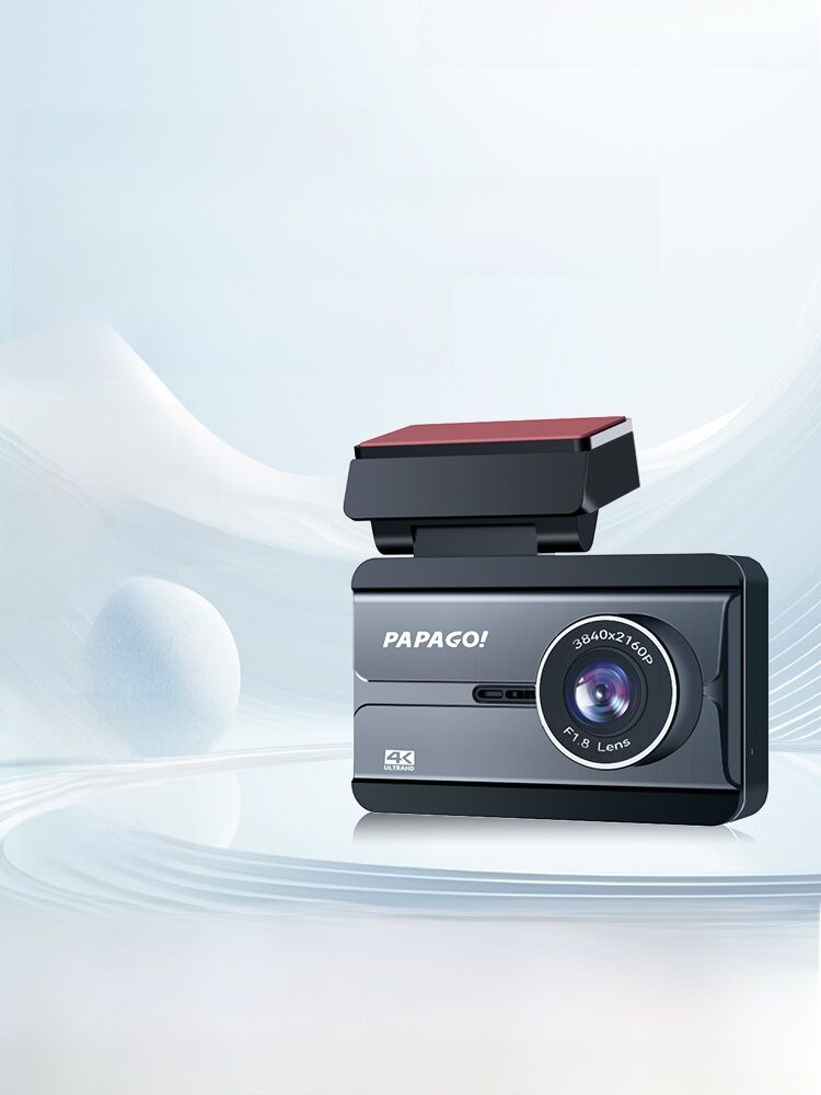 PAPAGO 4K High Definition Car Dash Camera 2025 New Model Wire-Free Front And Rear Dual Camera Parking Monitoring. 