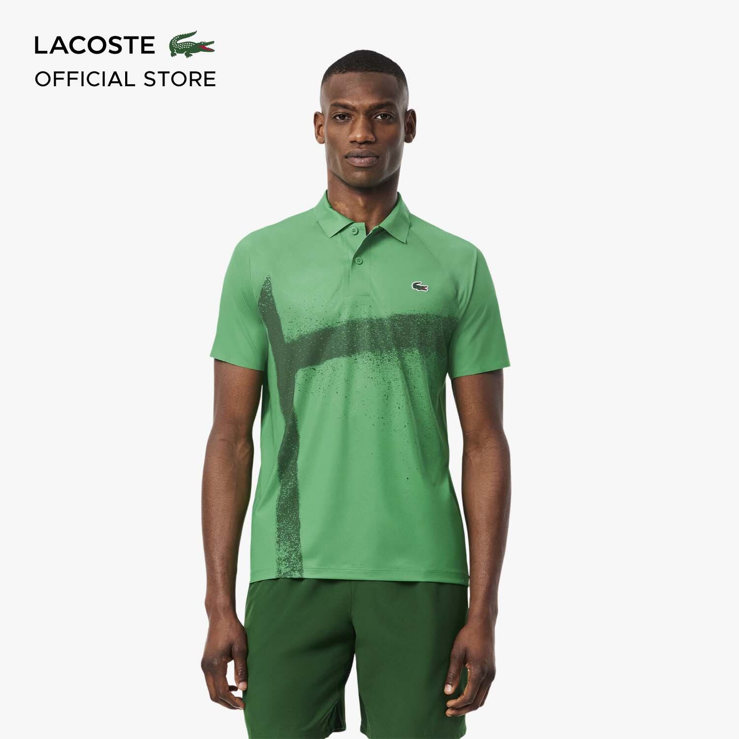 Lacoste Men's Tennis X Novak Djokovic On Court Polo Shirt