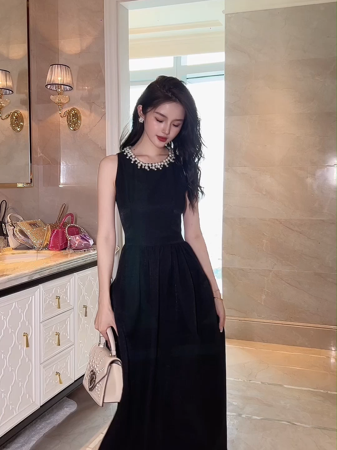 Prom Dresses Party Dresses For 14 Year Olds Girl Fashion Sleeveless Girl Princess Dress Loose Sweet Prom Dresses Party Dresses For 14 Year Olds Girl Fashion Sleeveless Girl Princess Dress Loose Sweet