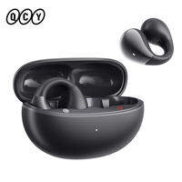QCY | QCY Crossky C30 Open Ear Wireless Earphones Bluetooth 5.4 Spatial Audio Stable Fit OWS Earbuds 4 Mic ENC Multi-Point Connection