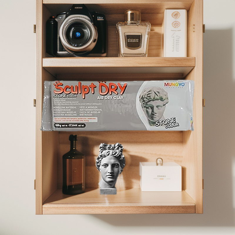 Mungyo%20Sculpt%20Air%20Dry%20Clay%20Stone%20Grey%20-%20500g%20-%20Image%203