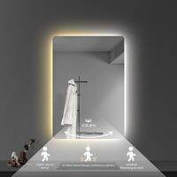 TUOMIU | Touch-Screen Smart Bathroom Vanity Mirror Wall-Mounted Fog-Resistant Illuminated