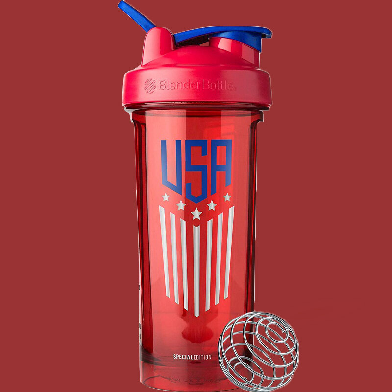 《314》Limited Collection Blender Bottle Fashion Fitness Sports Milkshake Dried Egg White Stirring Scale Shake Cup. 