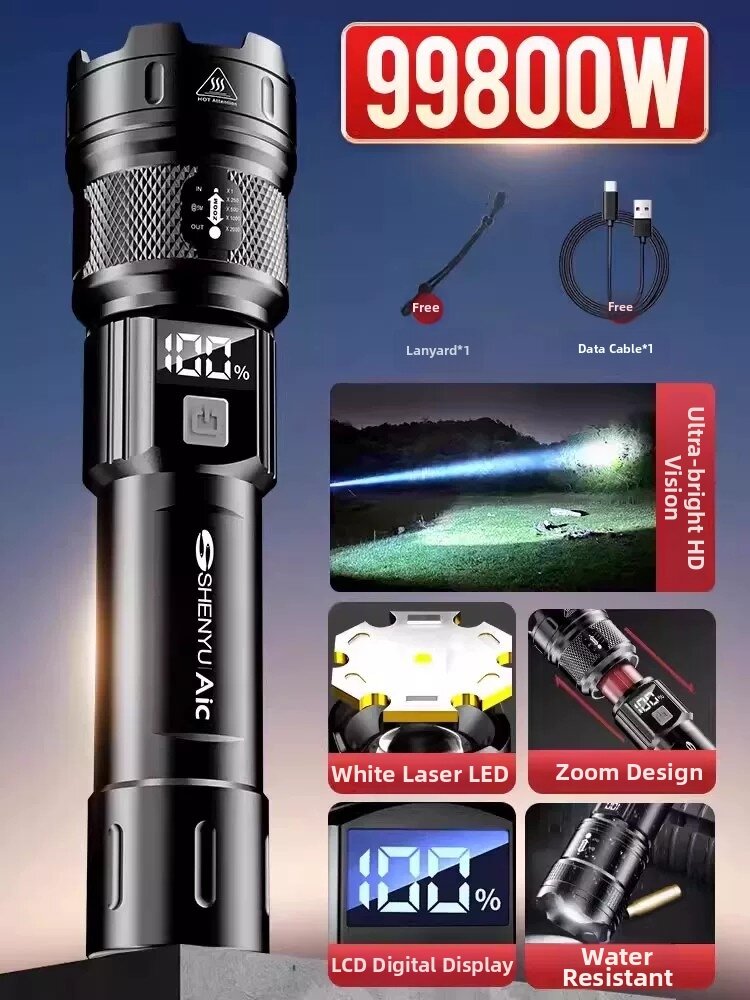 RTN | Ultra-bright Portable Durable LED Handheld Flashlight