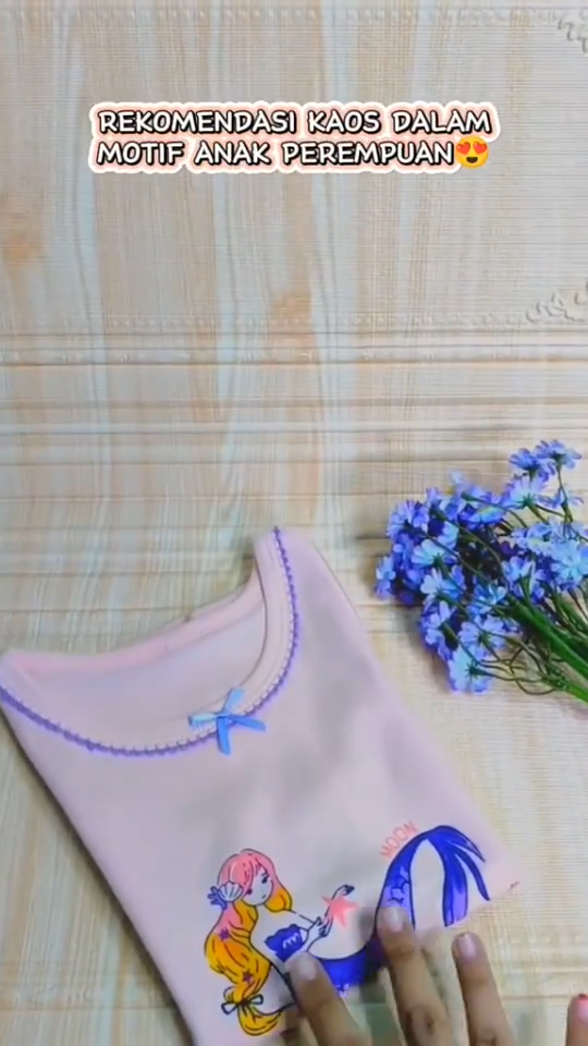 MPBJA013 Singlet Pakaian Dalam Anak Perempuan Kaos Kutang Cewek
