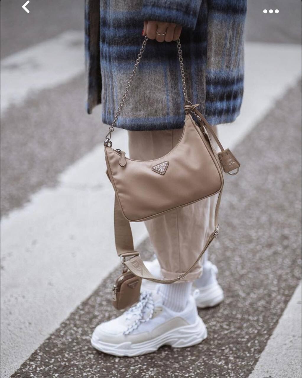 prada beige crossbody