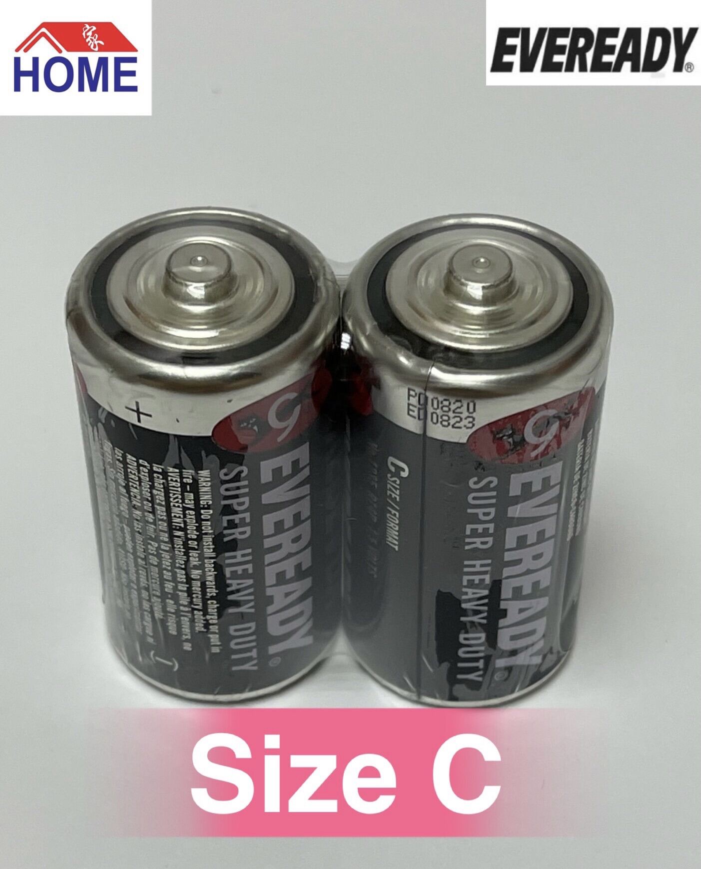 EVEREADY Super Heavy Duty Battery Size C