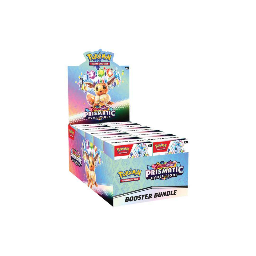 Pokemon Prismatic Evolutions Booster Bundle Inner Display Case