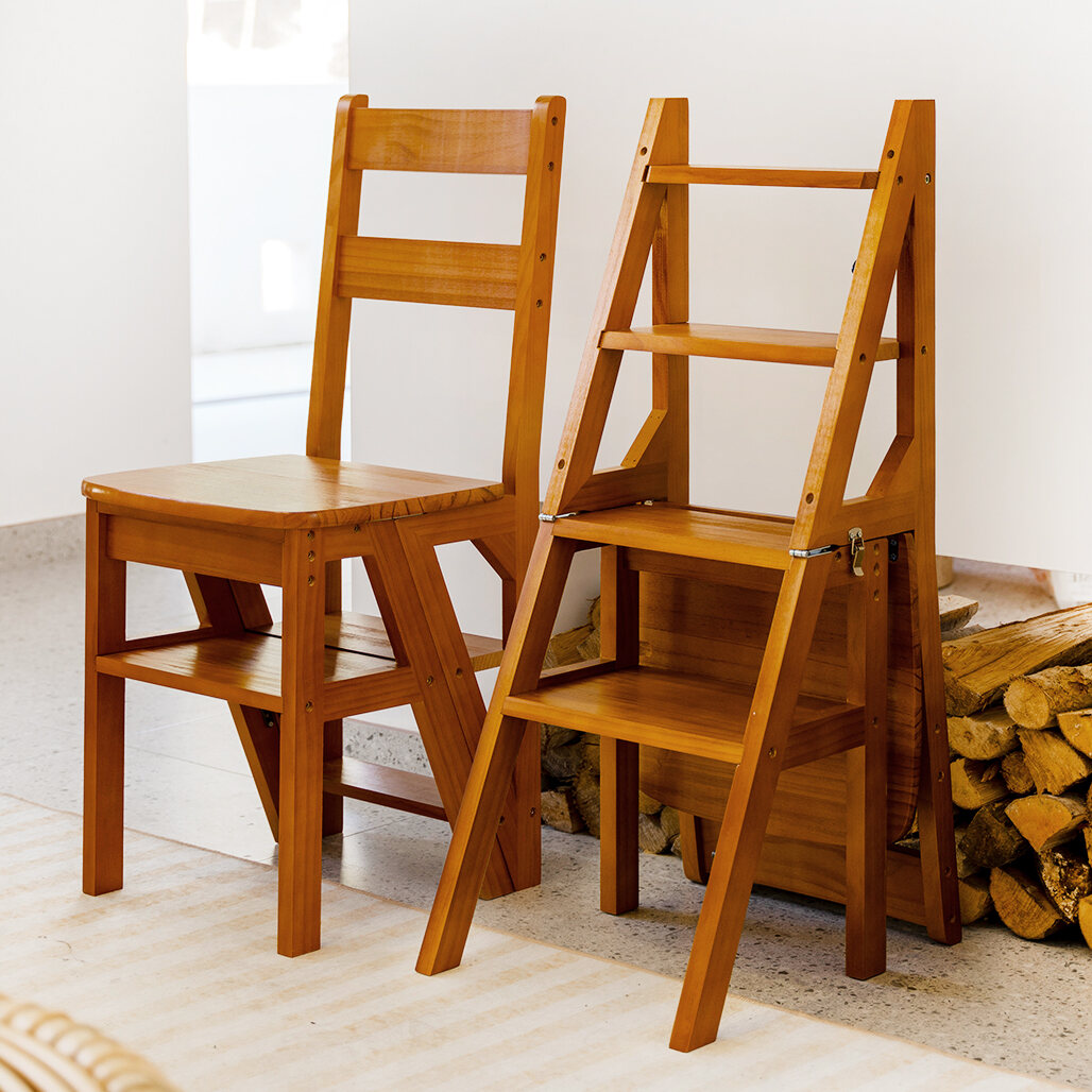 library step ladder chair