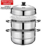 BAIXITANG | Household Multi-functional Double Steamer Pot