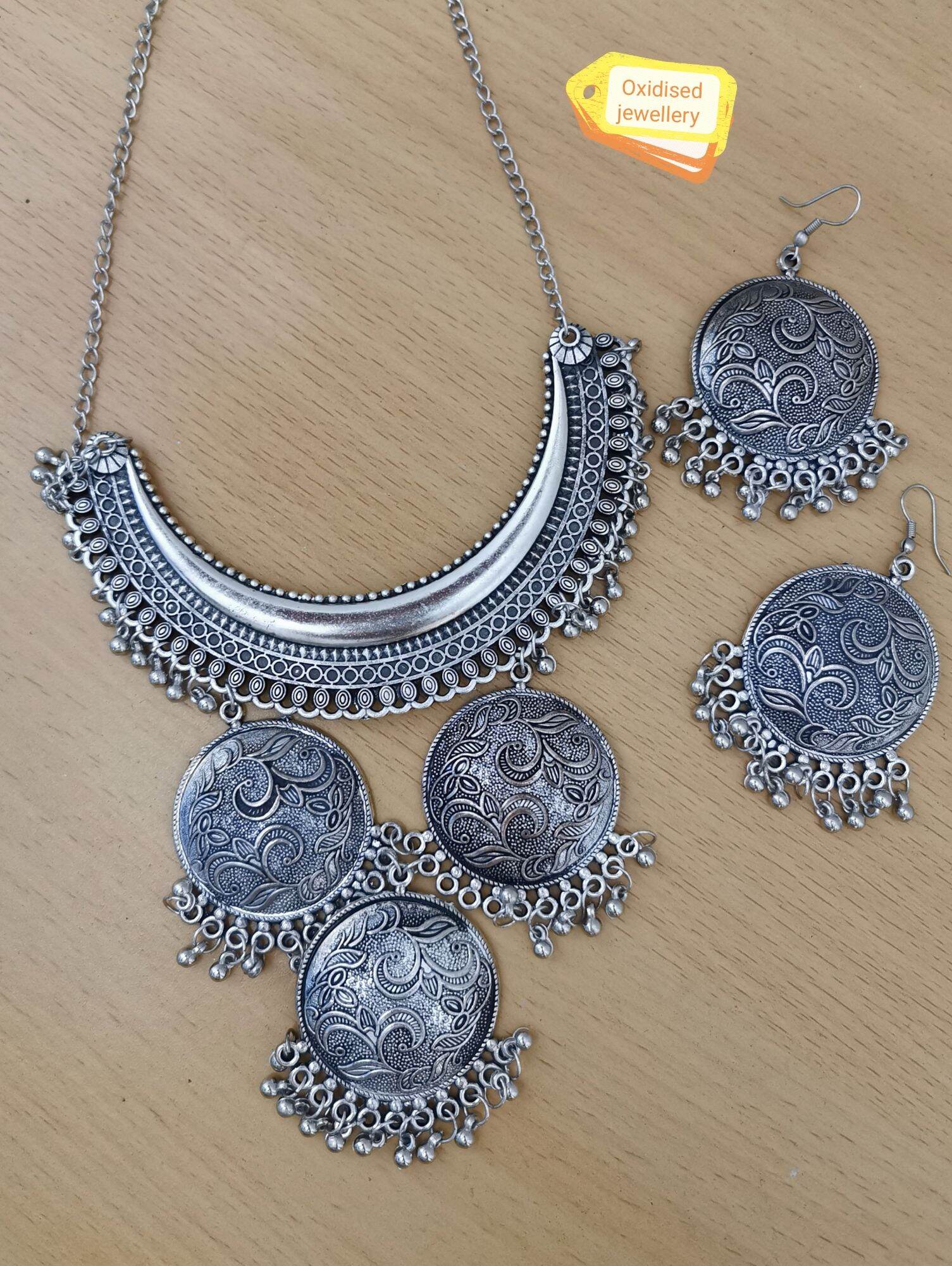 oxidised jewellery price